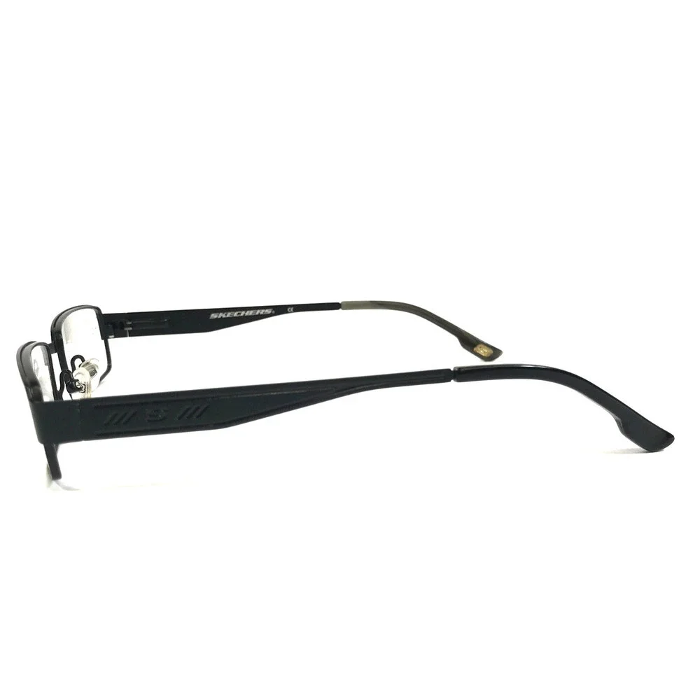 Skechers Eyeglasses Frames SK3060 MBLK Matte Black Rectangle Wire Rim 50-18-140